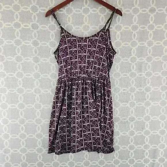 BCBGGeneration Floral Wrap Spaghetti Strap Mini Dress S - 347 - Picture 2 of 10